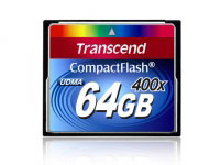Transcend 400x CompactFlash Card, 64GB (TS64GCF400) Transcend 400x CompactFlash Card, 64GB (TS64GCF400)